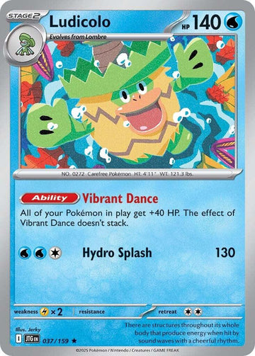 Ludicolo [037/159] [Journey Together] Reverse Holofoil