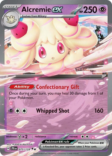 Alcremie ex [075/159] [Journey Together] Holofoil