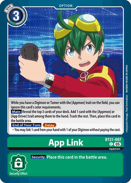 App Link [BT21-097 C] [World Convergence]