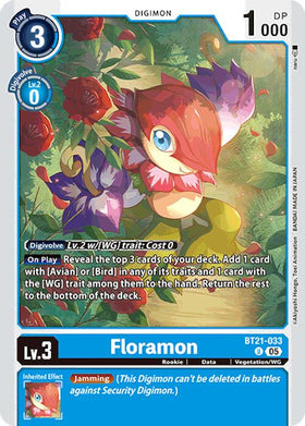 Floramon [BT21-033 U] [World Convergence]
