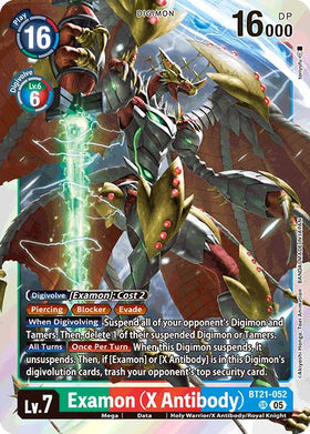 Examon (X Antibody) [BT21-052 SR] [World Convergence] Foil