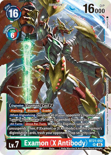 Examon (X Antibody) [BT21-052 SR] [World Convergence] Foil