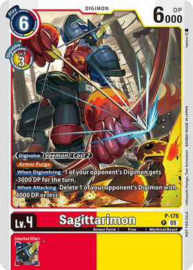 Sagittarimon (Store Tournament 2025 Vol.2 Participation Pack) [P-178 P] [Digimon Promotion Cards]