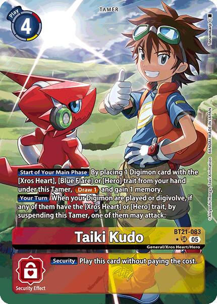 Taiki Kudo (Alternate Art) [BT21-083 SR] [World Convergence] Foil