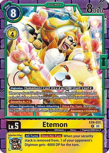 Etemon [EX9-031 R] [Versus Monsters] Foil