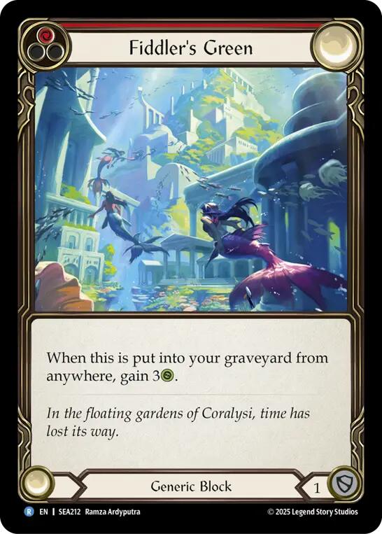 Fiddler's Green (Red) [SEA212] [High Seas] Rainbow Foil