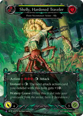 Shelly, Hardened Traveler (Marvel) [SEA078] [High Seas] Cold Foil