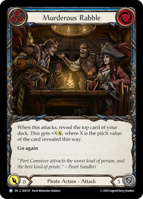 Murderous Rabble [SEA137] [High Seas] Rainbow Foil