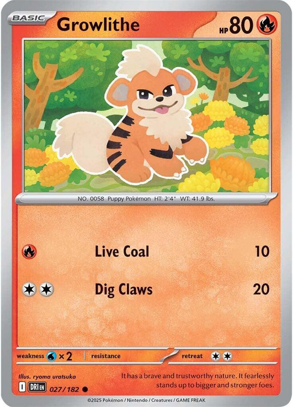 Growlithe [027/182] [Destined Rivals]