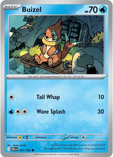 Buizel [057/182] [Destined Rivals] Reverse Holofoil