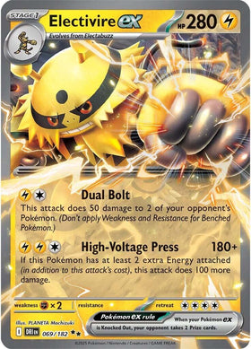 Electivire ex - 069/182 [069/182] [Destined Rivals] Holofoil