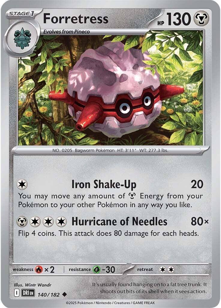 Forretress [140/182] [Destined Rivals]