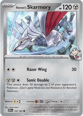 Steven's Skarmory [142/182] [Destined Rivals]