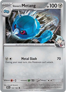 Steven's Metang [144/182] [Destined Rivals] Reverse Holofoil
