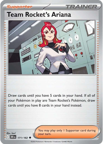 Team Rocket's Ariana - 171/182 [171/182] [Destined Rivals] Reverse Holofoil