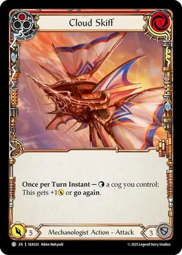 Cloud Skiff (Red) [SEA024] [High Seas]