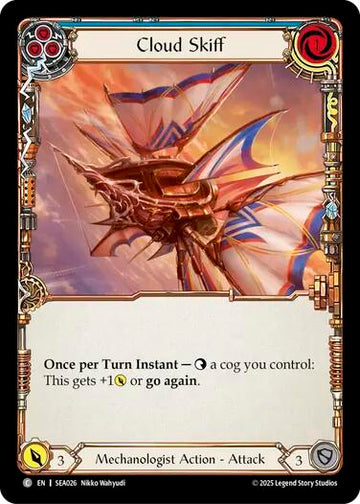 Cloud Skiff (Blue) [SEA026] [High Seas]