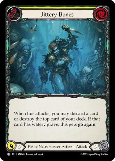 Jittery Bones (Yellow) [SEA069] [High Seas]