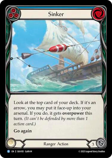 Sinker [SEA105] [High Seas] Rainbow Foil