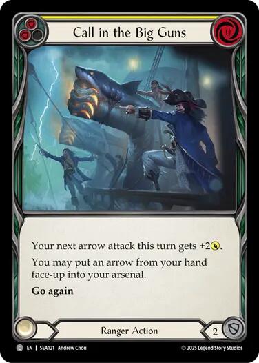 Call in the Big Guns (Yellow) [SEA121] [High Seas]