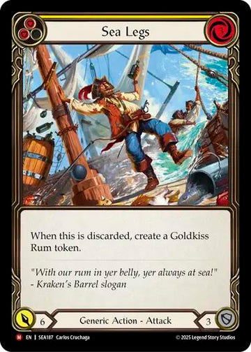 Sea Legs [SEA187] [High Seas] Rainbow Foil