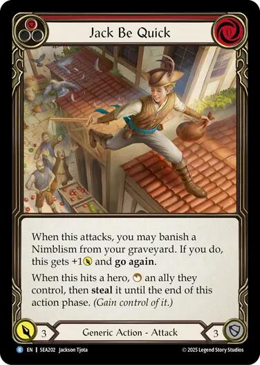 Jack Be Quick [SEA202] [High Seas] Rainbow Foil