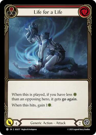 Life for a Life (Red) [SEA217] [High Seas]