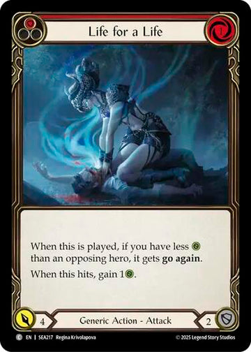 Life for a Life (Red) [SEA217] [High Seas]