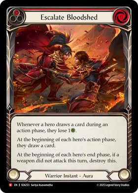 Escalate Bloodshed [SEA253] [High Seas] Rainbow Foil