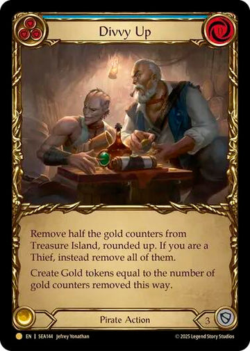 Divvy Up (Treasure) [SEA144] [High Seas] Cold Foil