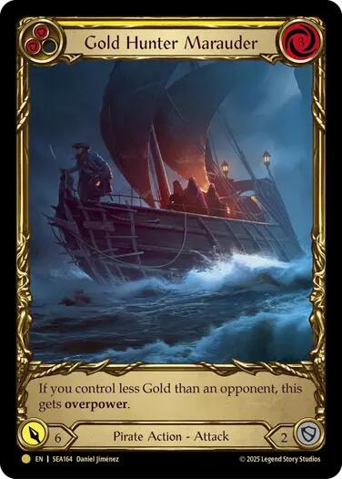 Gold Hunter Marauder (Treasure) [SEA164] [High Seas] Cold Foil