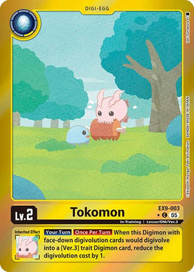 Tokomon (Limited Foil) [EX9-003 C] [Versus Monsters] Foil