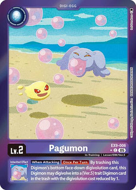 Pagumon (Limited Foil) [EX9-006 C] [Versus Monsters] Foil