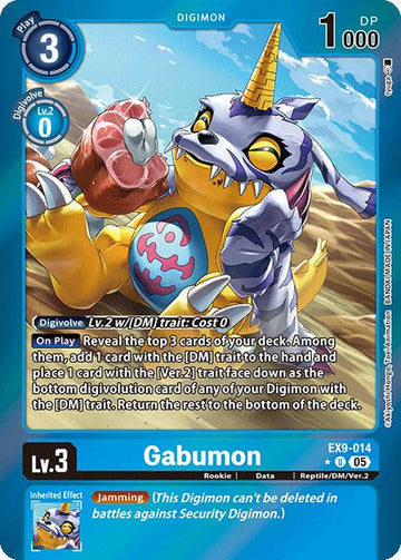 Gabumon (Limited Foil) [EX9-014 U] [Versus Monsters] Foil