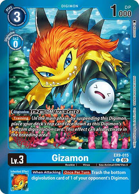 Gizamon (Limited Foil) [EX9-015 C] [Versus Monsters] Foil