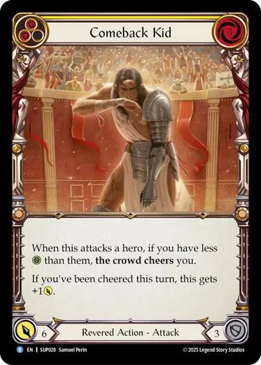 Comeback Kid (Yellow) [SUP028] [Super Slam]