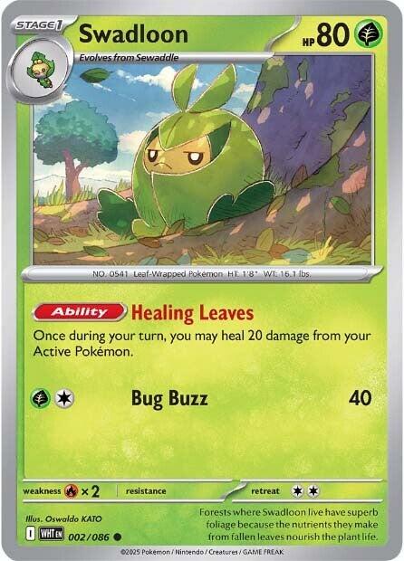 Swadloon [002/086] [White Flare] Reverse Holofoil