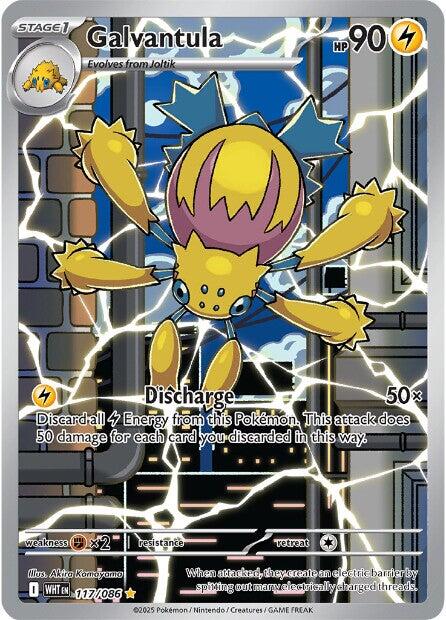 Galvantula [117/086] [White Flare] Holofoil