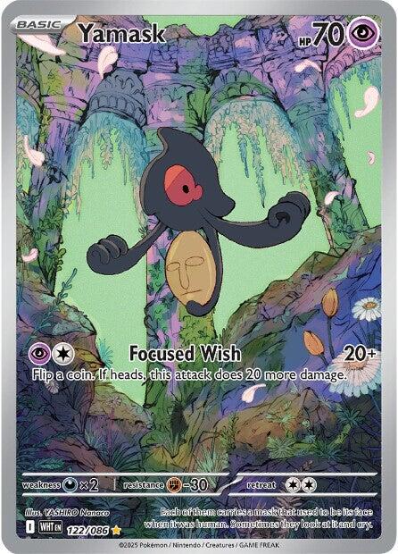 Yamask [122/086] [White Flare] Holofoil