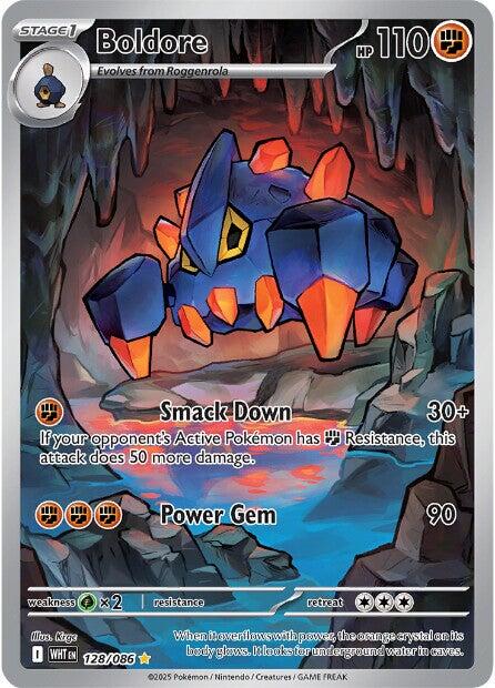 Boldore [128/086] [White Flare] Holofoil