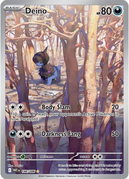 Deino [146/086] [White Flare] Holofoil
