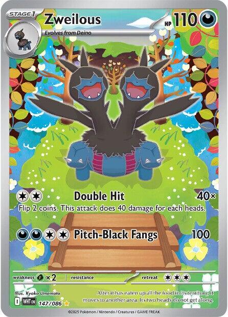 Zweilous [147/086] [White Flare] Holofoil