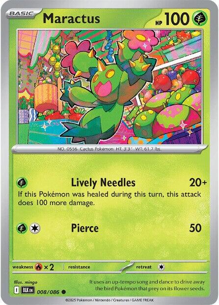 Maractus [008/086] [Black Bolt] Reverse Holofoil