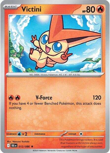 Victini [012/086] [Black Bolt] Holofoil