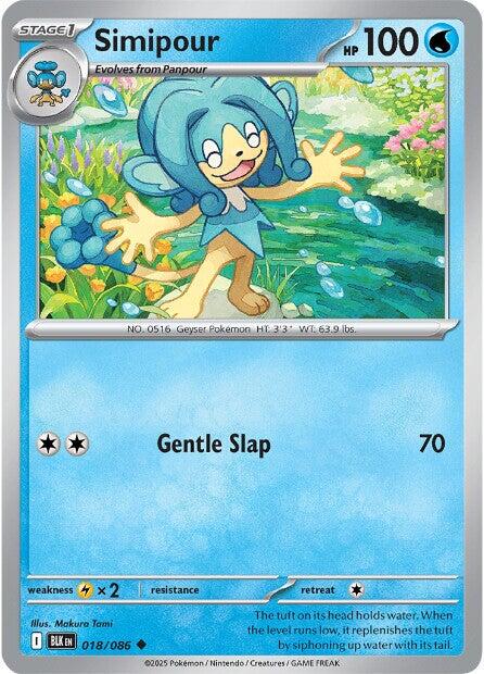 Simipour [018/086] [Black Bolt] Reverse Holofoil