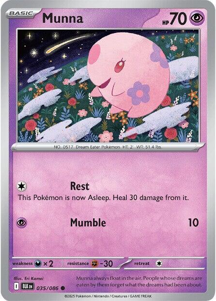 Munna [035/086] [Black Bolt] Reverse Holofoil