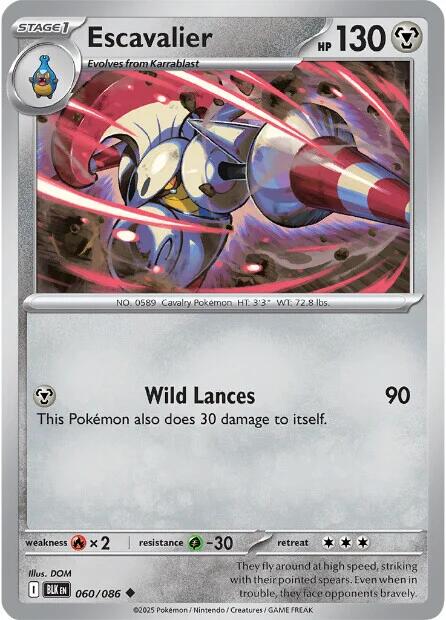 Escavalier [060/086] [Black Bolt]