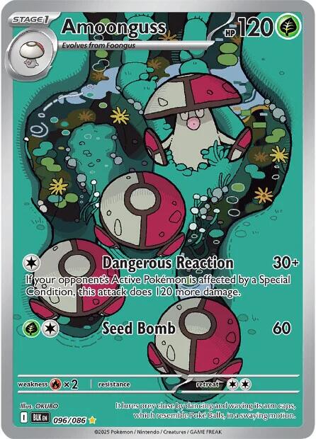 Amoonguss [096/086] [Black Bolt] Holofoil