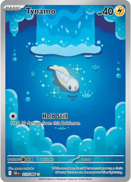 Tynamo [113/086] [Black Bolt] Holofoil