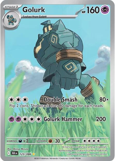 Golurk [123/086] [Black Bolt] Holofoil
